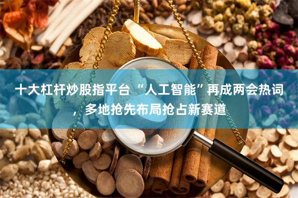 十大杠杆炒股指平台 “人工智能”再成两会热词，多地抢先布局抢占新赛道