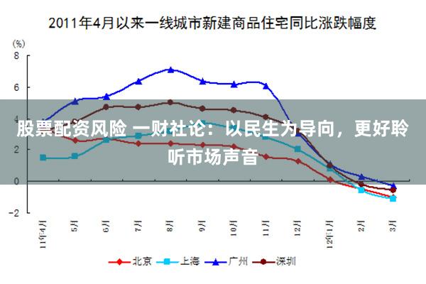 股票配资风险 一财社论：以民生为导向，更好聆听市场声音