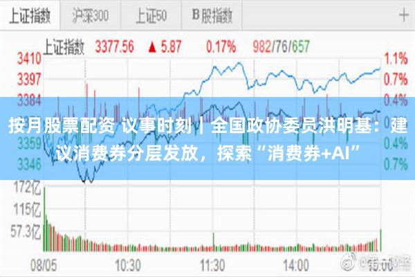 按月股票配资 议事时刻｜全国政协委员洪明基：建议消费券分层发放，探索“消费券+AI”