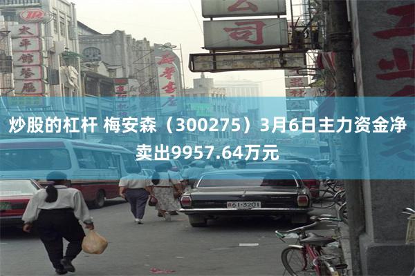 炒股的杠杆 梅安森（300275）3月6日主力资金净卖出9957.64万元