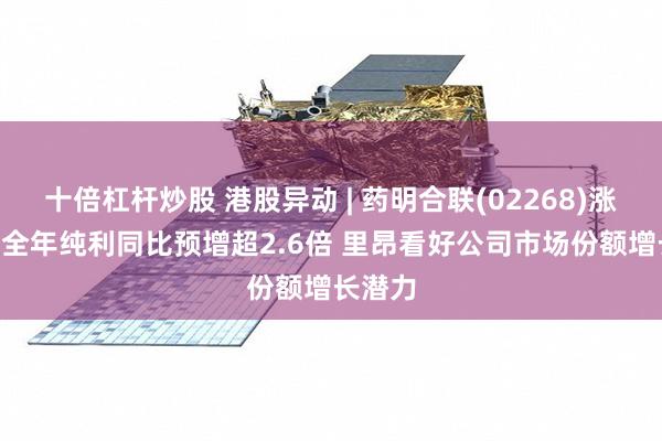 十倍杠杆炒股 港股异动 | 药明合联(02268)涨超5% 全年纯利同比预增超2.6倍 里昂看好公司市场份额增长潜力