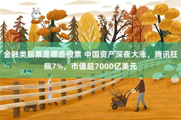 金融类股票是哪些股票 中国资产深夜大涨，腾讯狂飙7%，市值超7000亿美元