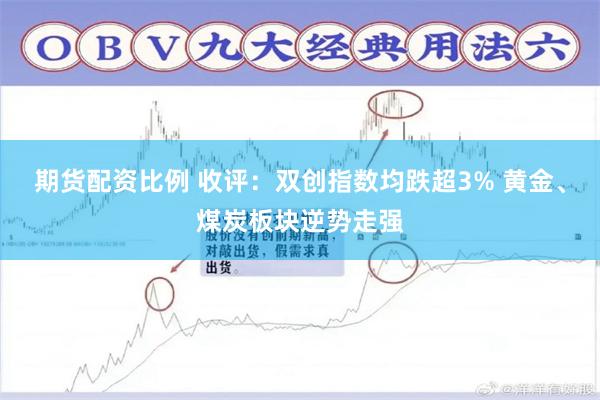 期货配资比例 收评：双创指数均跌超3% 黄金、煤炭板块逆势走强