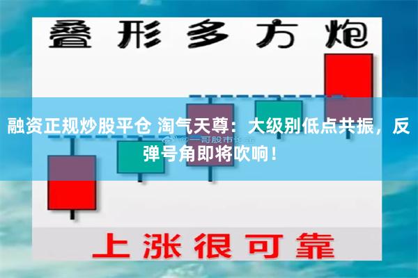 融资正规炒股平仓 淘气天尊:大级别低点共振,反弹号角即将吹响!