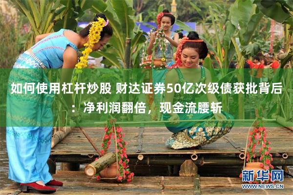 如何使用杠杆炒股 财达证券50亿次级债获批背后：净利润翻倍，现金流腰斩